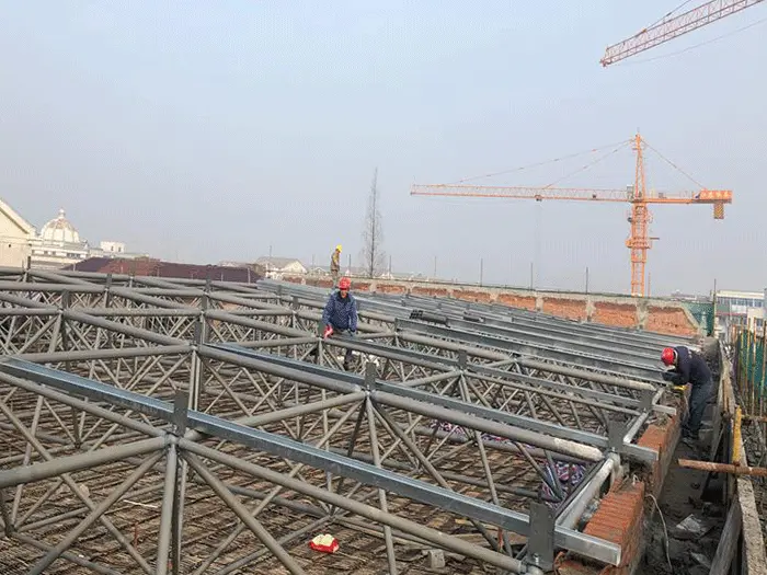 双流县四小体育馆网架
