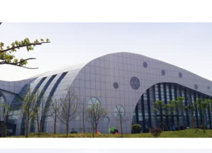 双流县会议中心外景网架工程